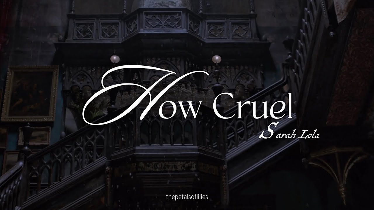 (thaisub) How Cruel - Sarah Lola