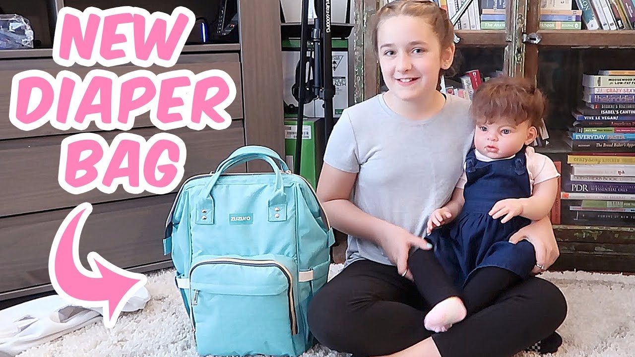 What's in My New Reborn Baby Doll Diaper Bag?
