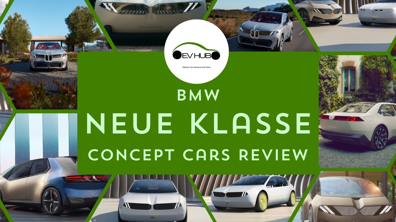 The FUTURE of BMW Concept Electric Cars REVEALED! | BMW Neue Klasse REVIEW