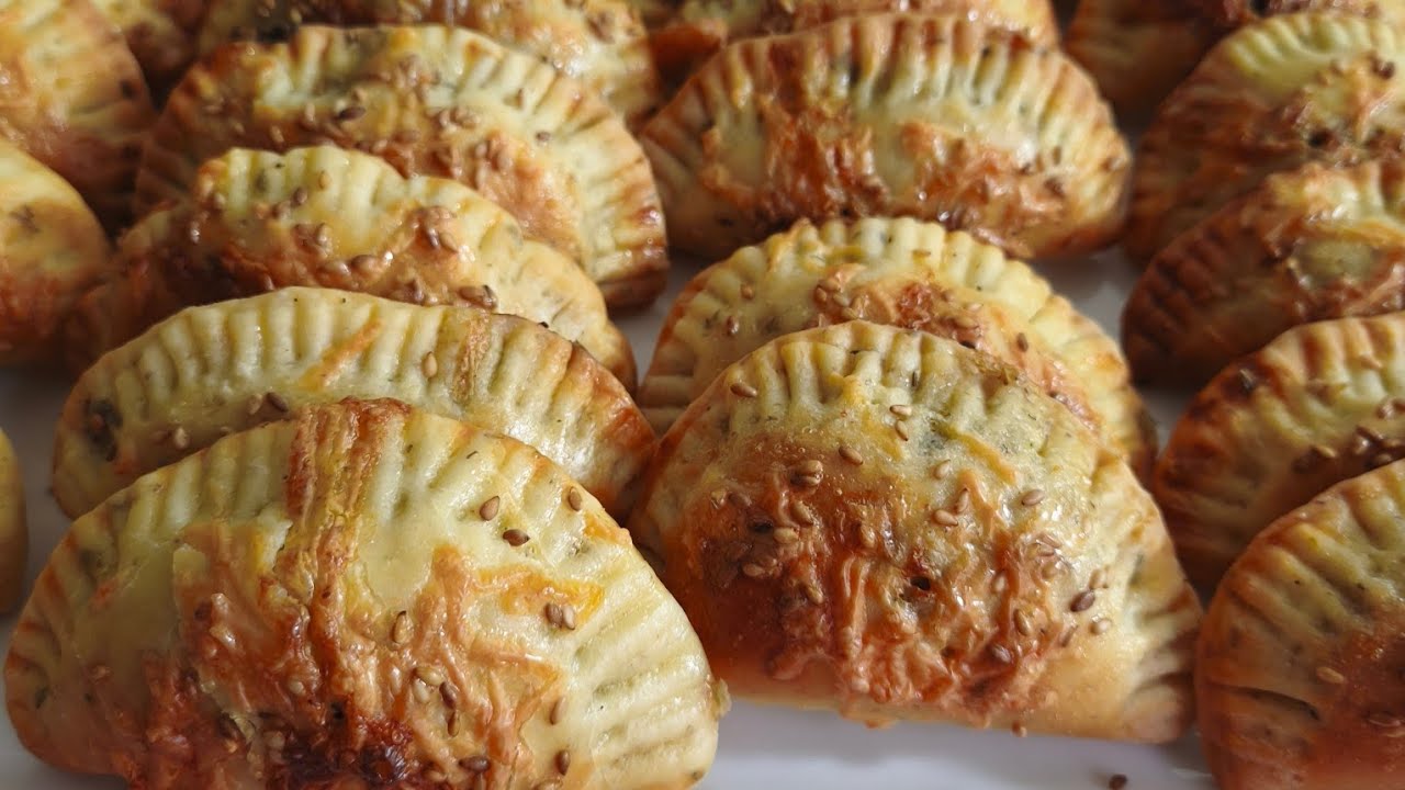 عجينة مملحات رهيبة وناجحة 100% 😍 شوصو بالسبانخ خفيف و هشيش بحشوة لذيذة