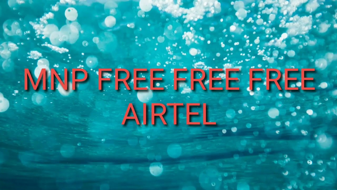 Airtel Port Song | MNP Dhamka | Free mnp Offer | Song MNP Port | #_Sudheer_Music
