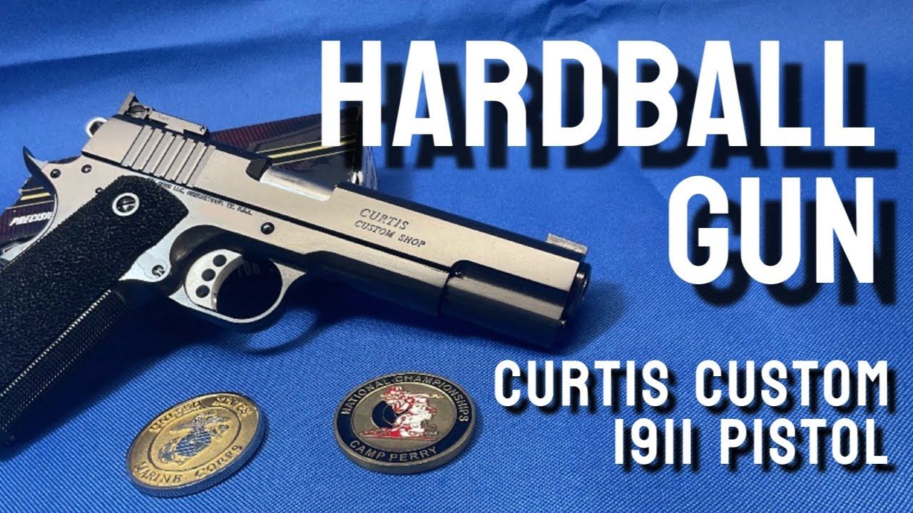 Первый взгляд на пистолет Curtis Custom Hardball 1911 — классическое оружие, созданное мастерами ...