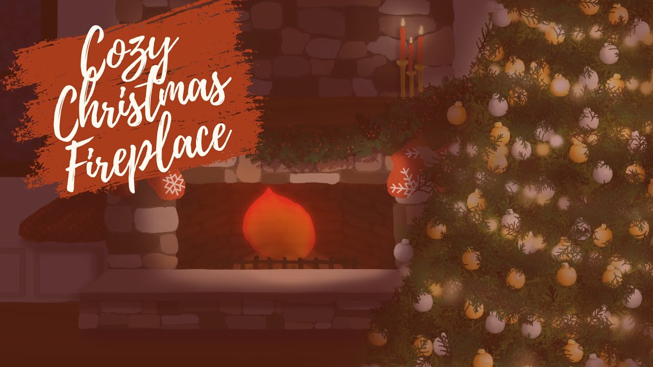 Cozy Christmas Fireplace 🔥 | Procreate Dreams Fireplace Ambience