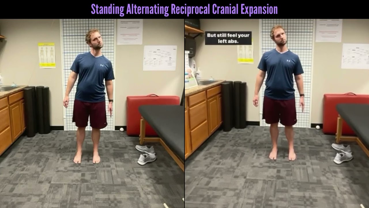 Standing Alternating Reciprocal Cranial Expansion