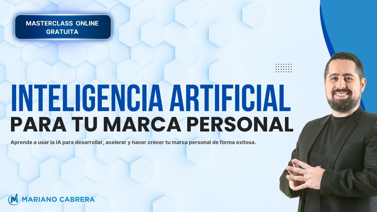 🚀 Domina la Inteligencia Artificial para Potenciar Tu Marca Personal | MasterClass GRATUITA 🌟