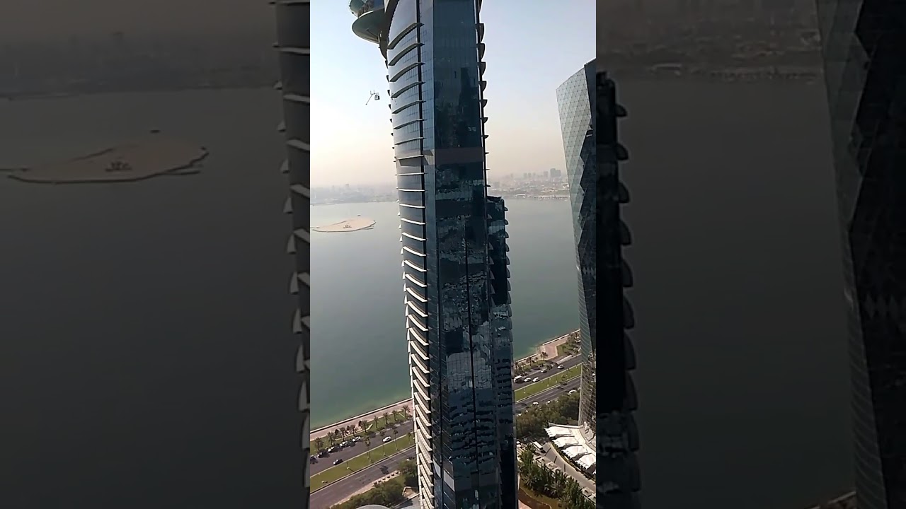 It's amazing on Qatar petroleum tower