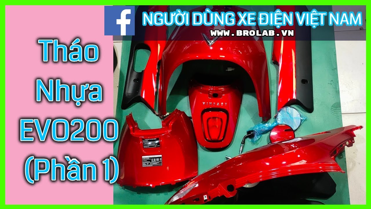 [Hướng Dẫn] Tháo Lắp Dàn Áo Xe Máy Điện Vinfast EVO200 - CHI TIẾT (Phần 1) | Hưng Xe Điện