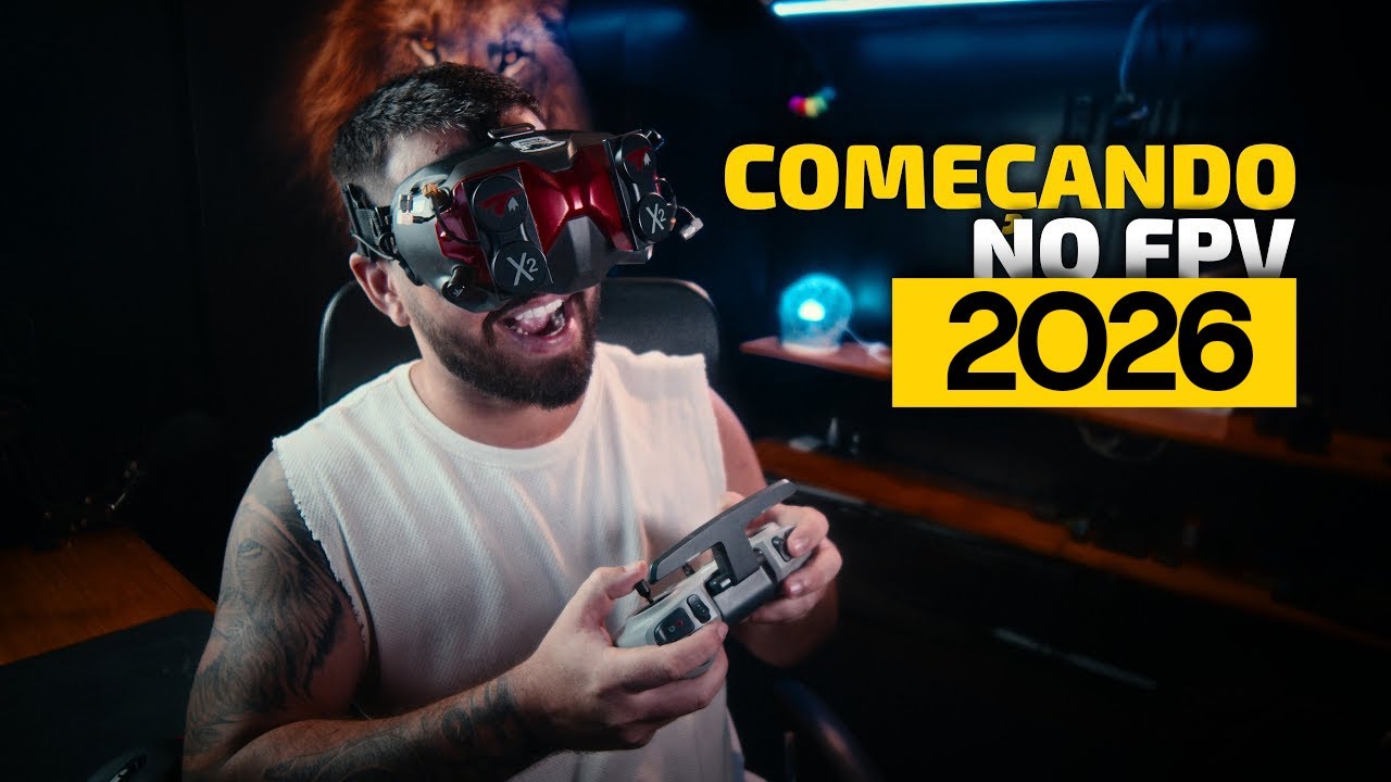 🔥Como COMEÇAR NO FPV da forma CERTA em 2026! Dica para iniciantes