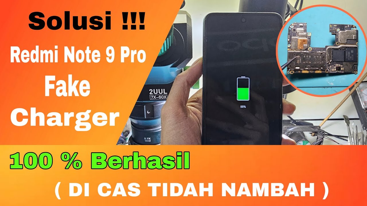 Redmi Note 9 Pro Fake Charger / Note 9 Pro Dicas Tidak Nambah