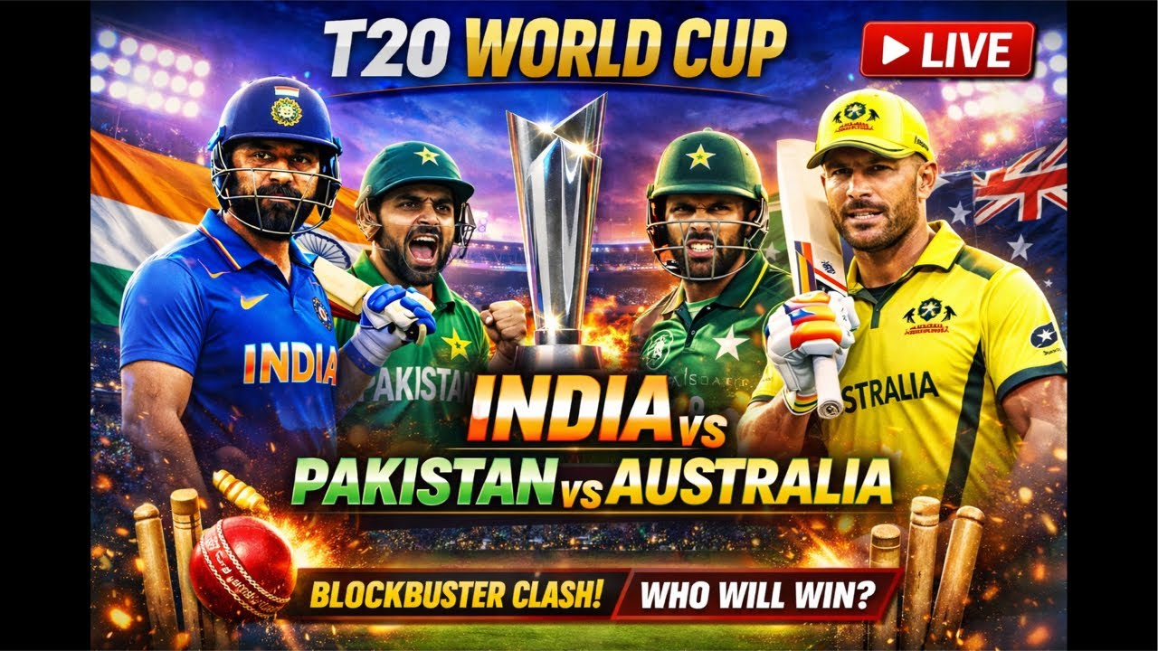 🔴 Live Cricket Match Today | T20 World Cup 2026 Live Streaming