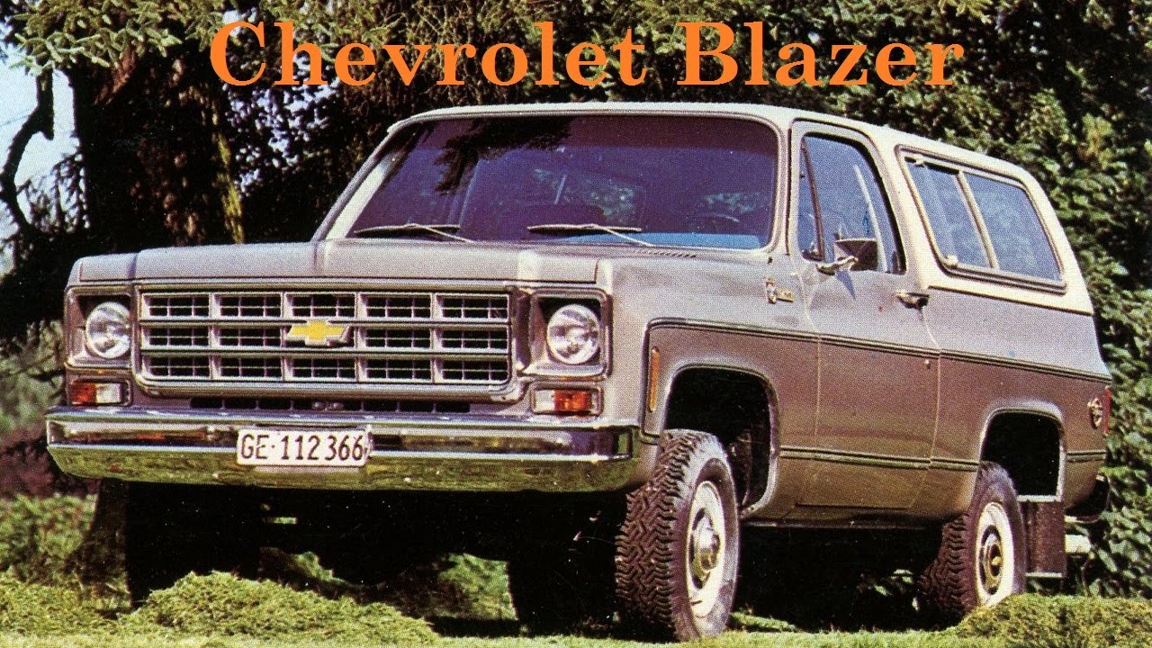Model History: Chevrolet Blazer
