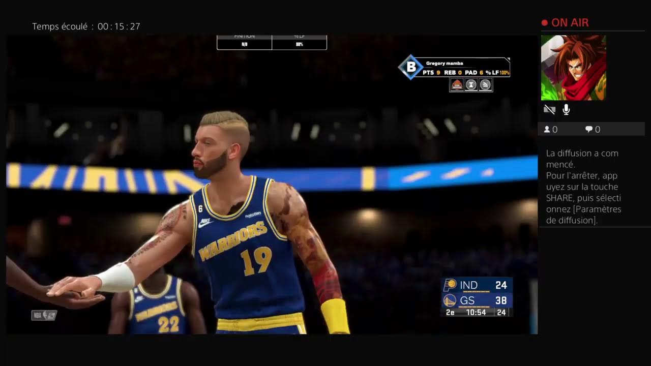 Diffusion PS4 en direct de Gregory_MAMBA