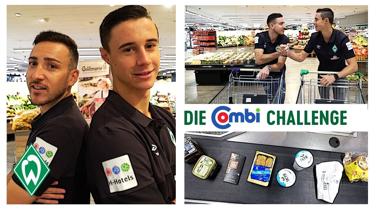 Shopping Challenge mit Kevin Möhwald & Marco Friedl  | Werder Bremen & Combi