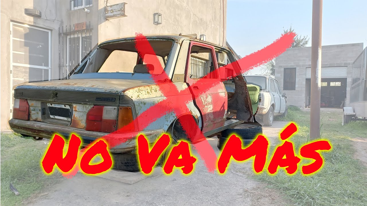 Me cansé Me aburrí 🥱de ver el Fiat 128 Super Europa en el mismo lugar. Hoy armo el tren delantero!!!