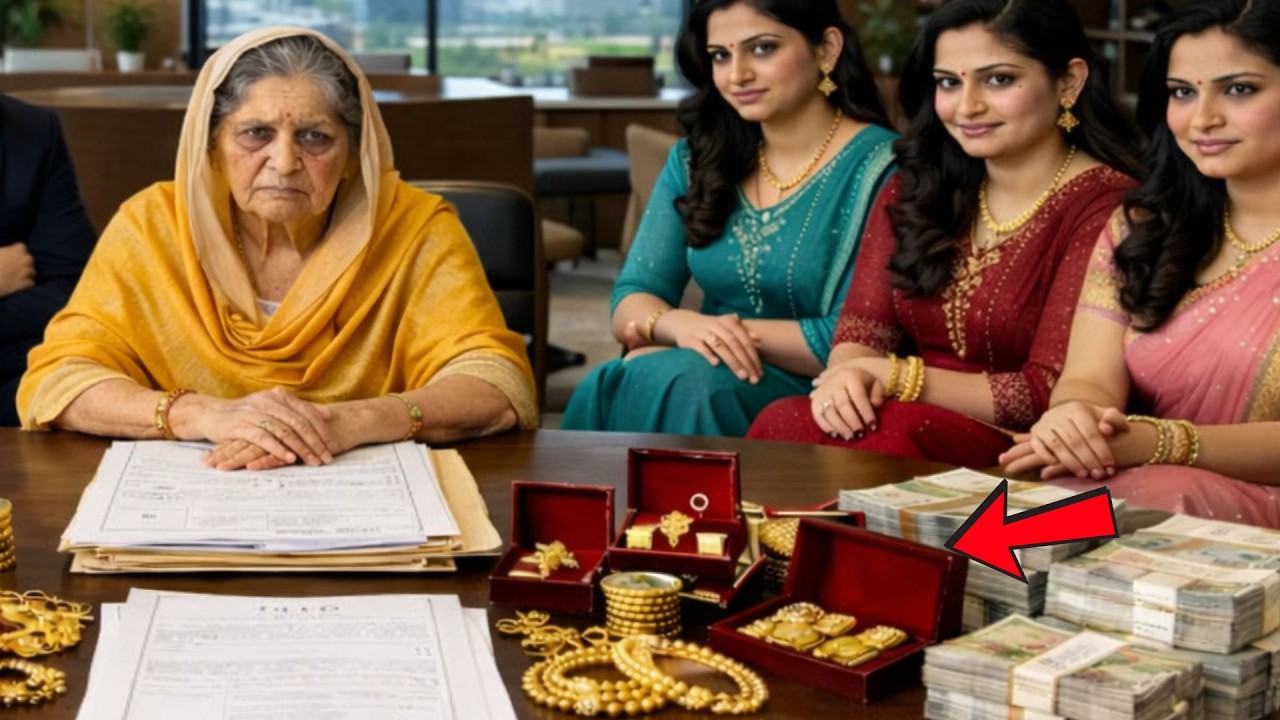 जिस माँ को घर से निकाल दिया, वही निकली करोड़ों की असली मालिक – सच सुनकर बेटे रो पड़े
