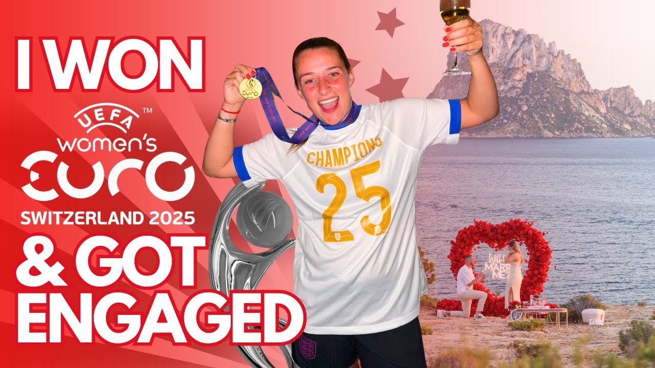 I Won The Euro's and Got Engaged! | Ella Toone Vlogs