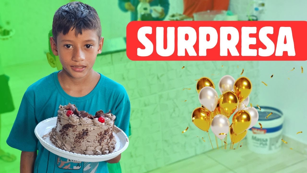 SURPRESA DE ANIVERSÁRIO PARA IVANILSON❤️