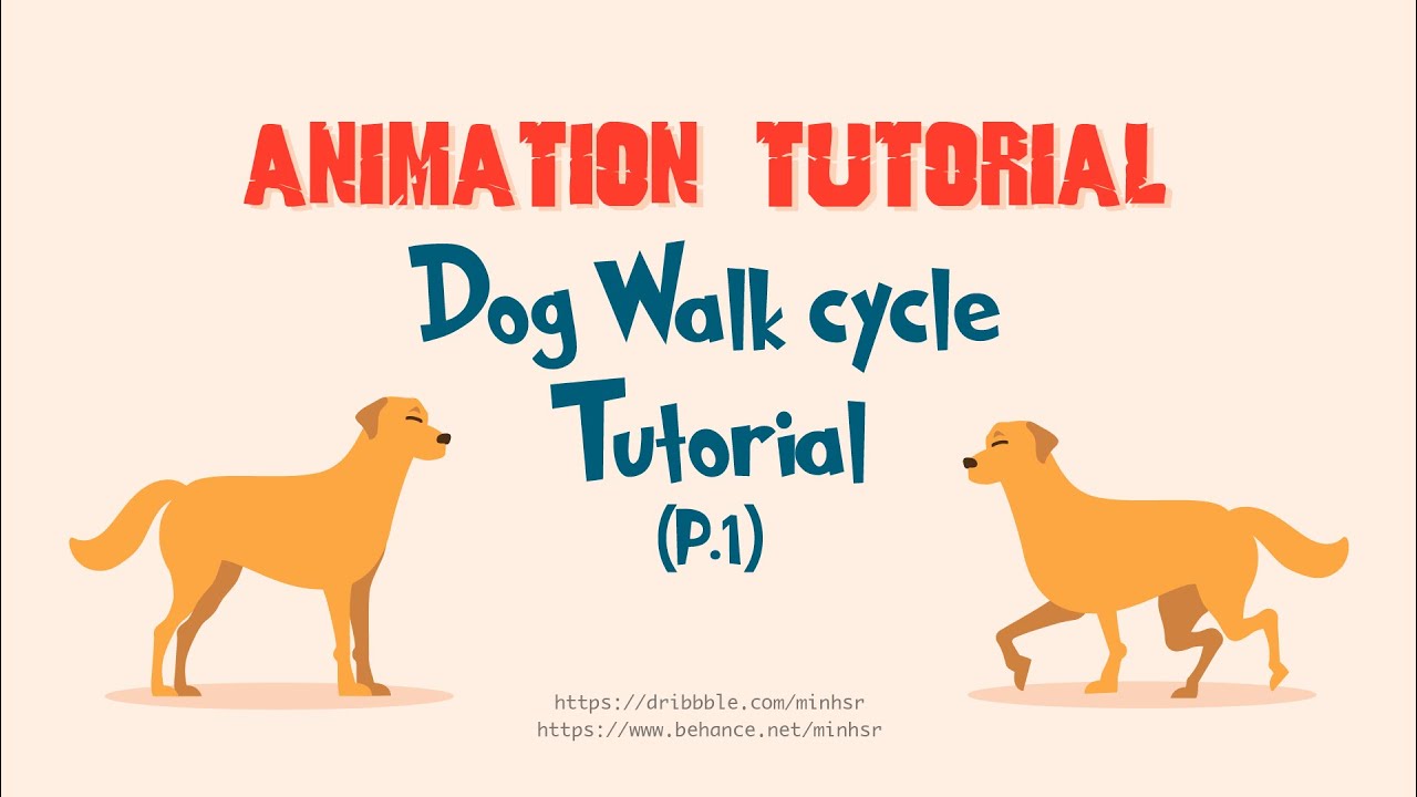 Animation Tutorial - Dog walk cycle (Part 1)
