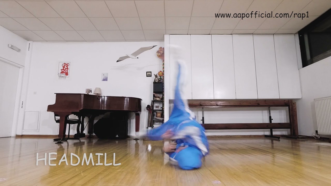 Learn the HEADMILL breakdance in less than 12 seconds