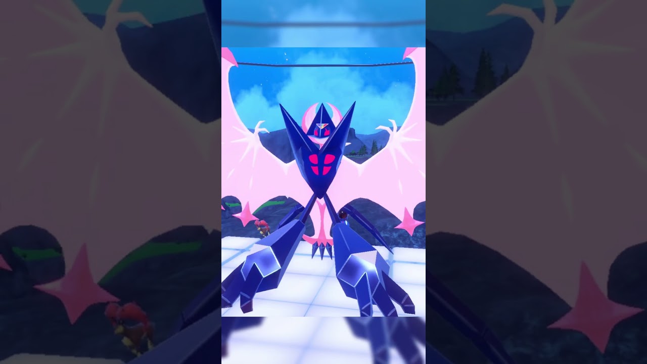 Shiny Necrozma Forms😳 #shorts #shiny #pokemon #pokemonscarletandviolet