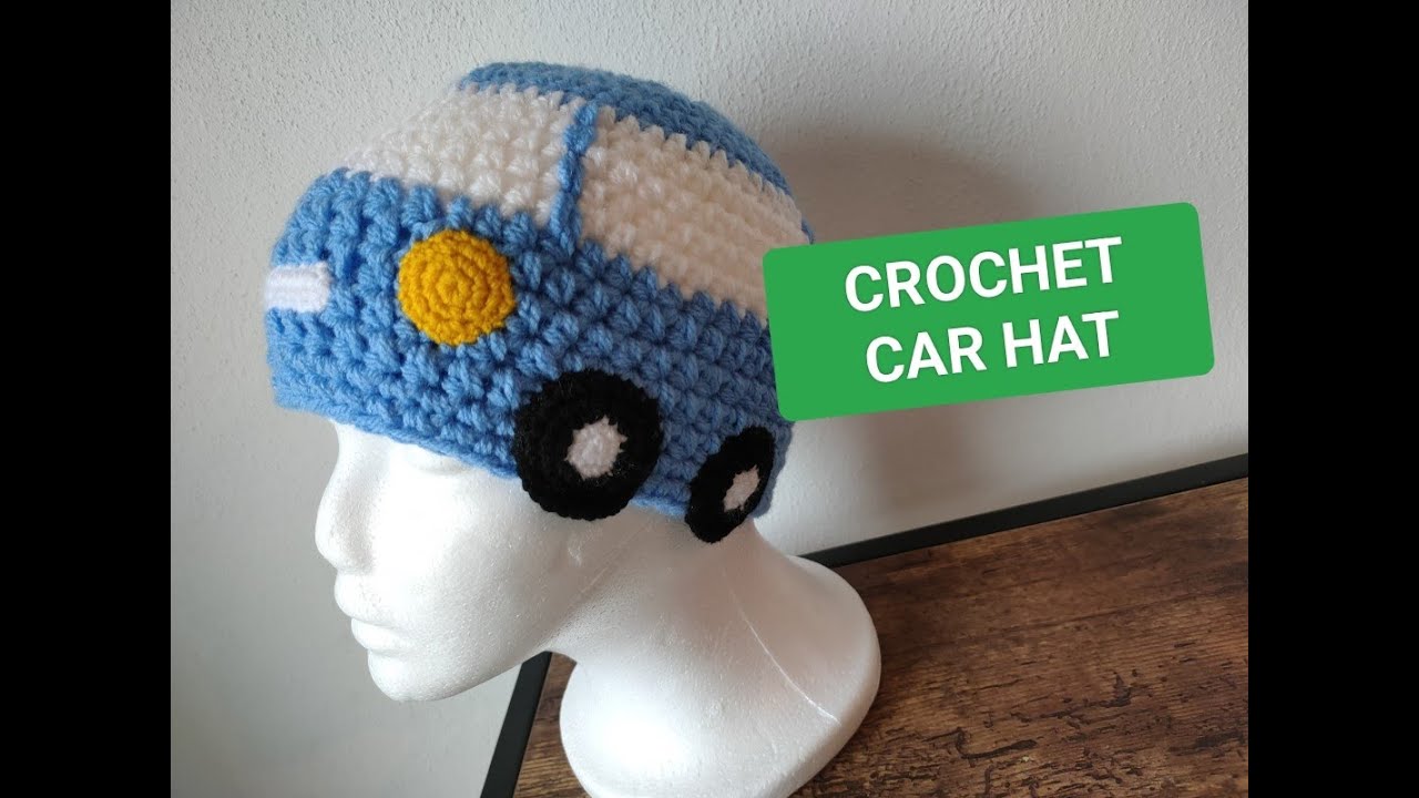 Crochet car hat