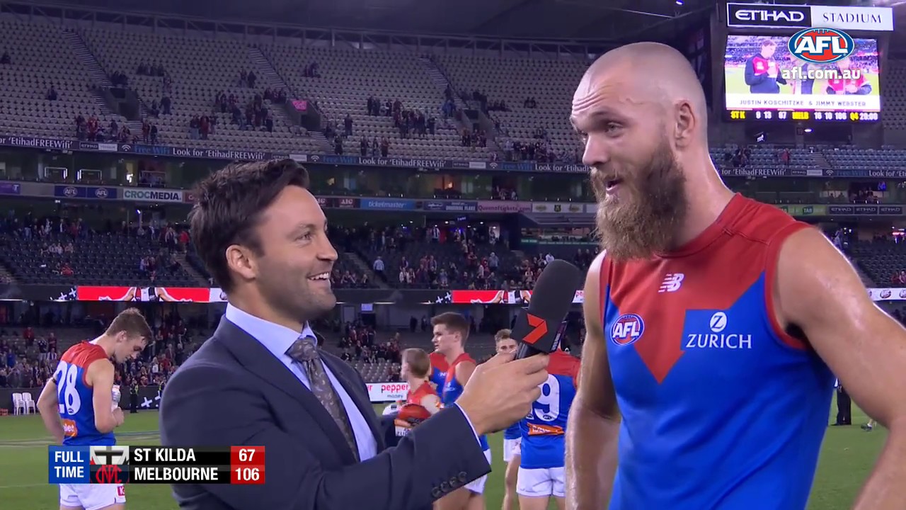 The best Max Gawn interview gold in 2018 | AFL