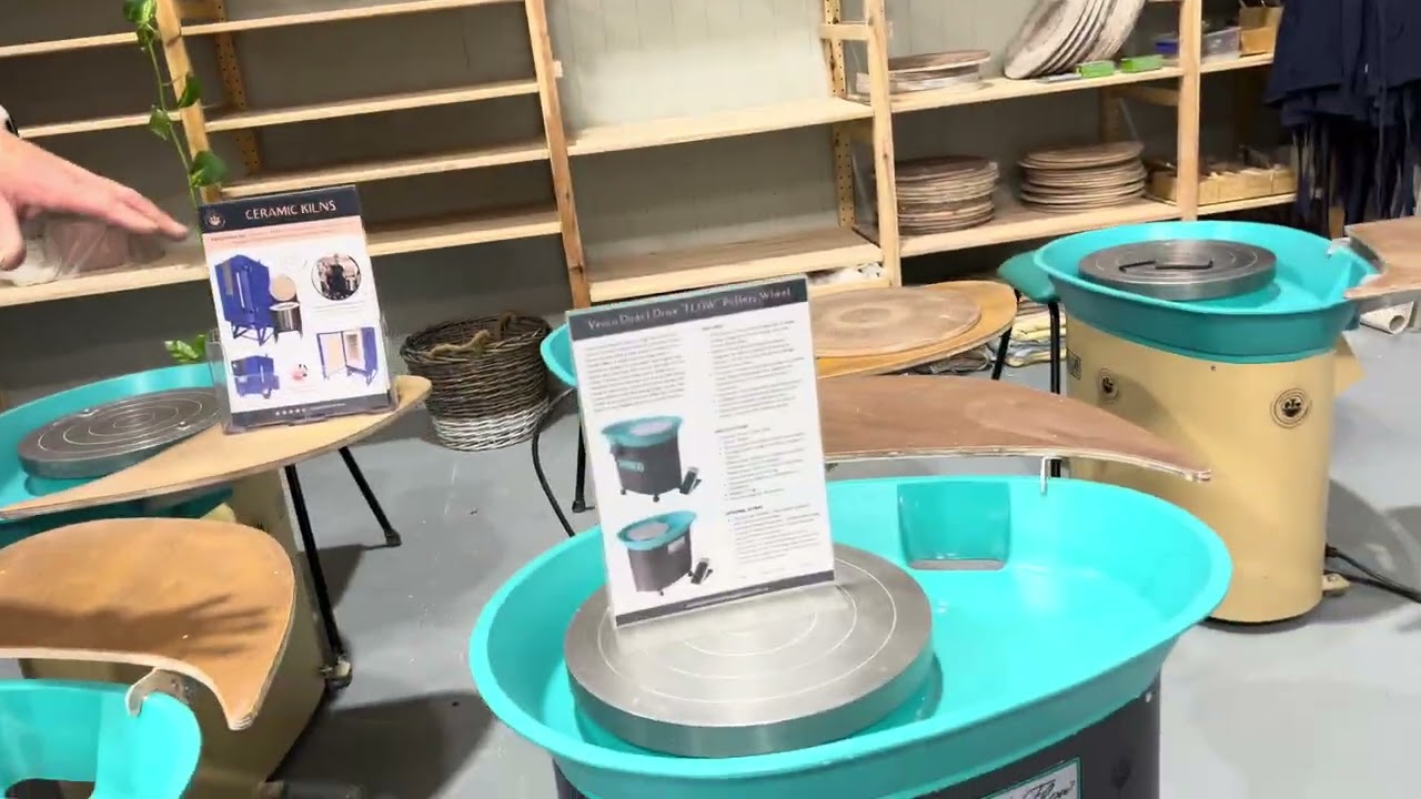 The difference between Venco Number 3, Direct Drive Glide and the Direct Drive Flow Pottery Wheels
