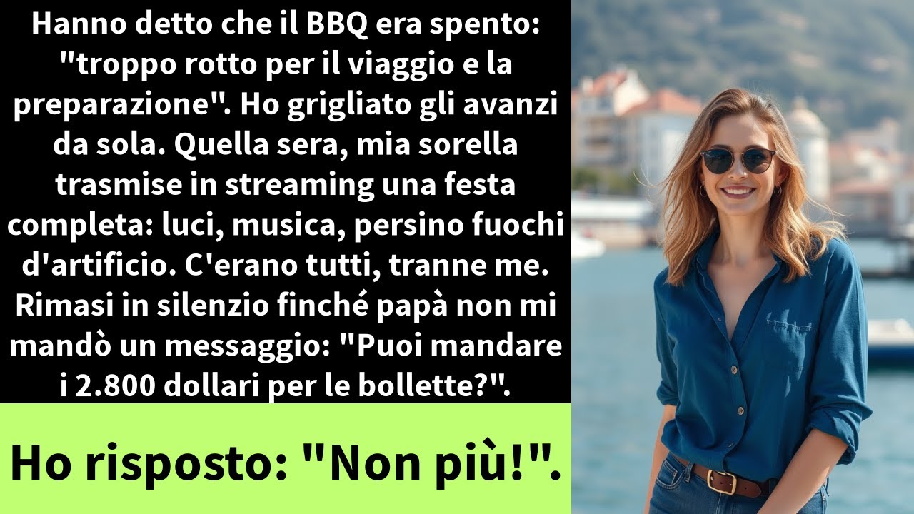 Hanno detto che il BBQ era spento: 