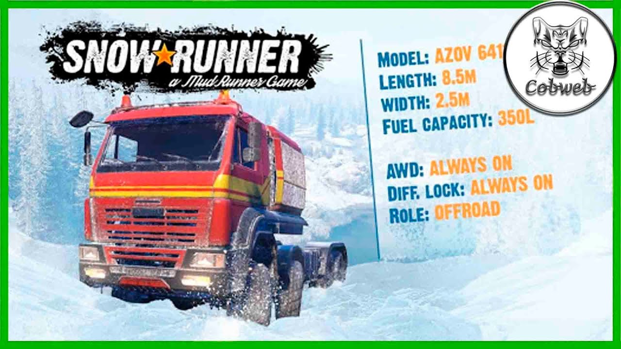 SnowRunner Где найти КАМАЗ / Model: AZOV 64131