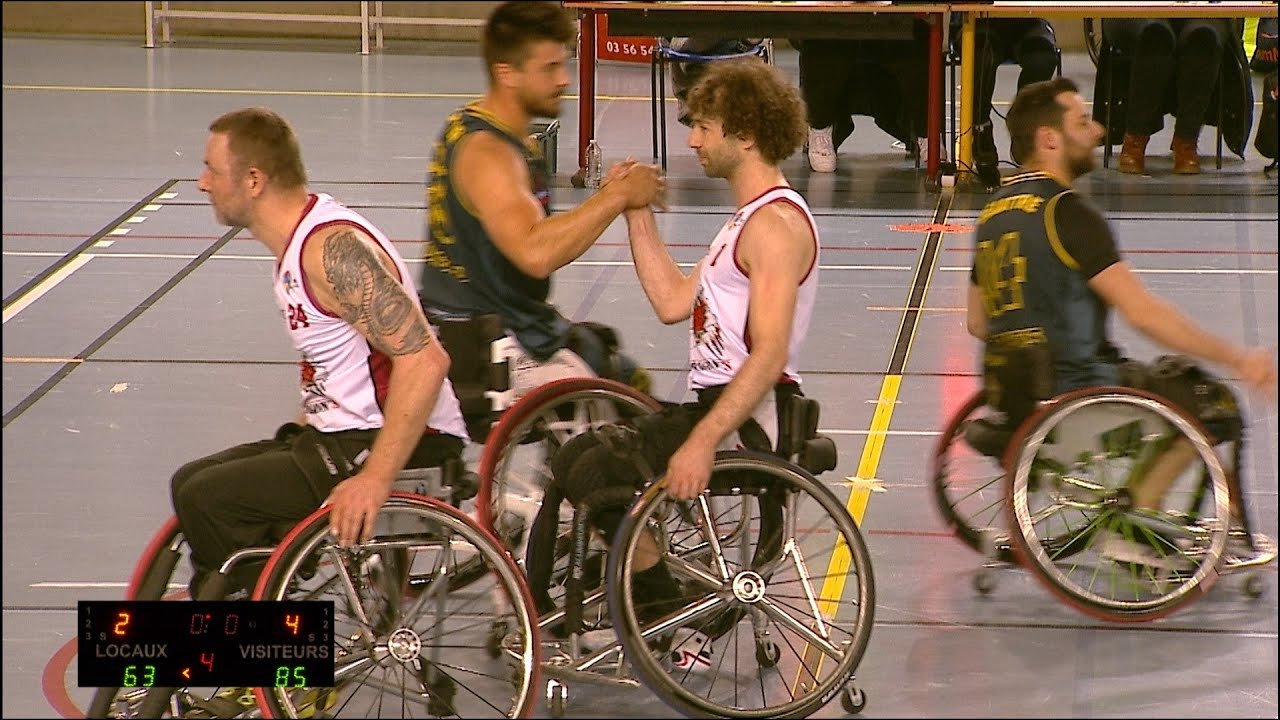 Match complet - Handibasket : Red Dragon's (Metz) - Hornets (Le Cannet Côte d'Azur)