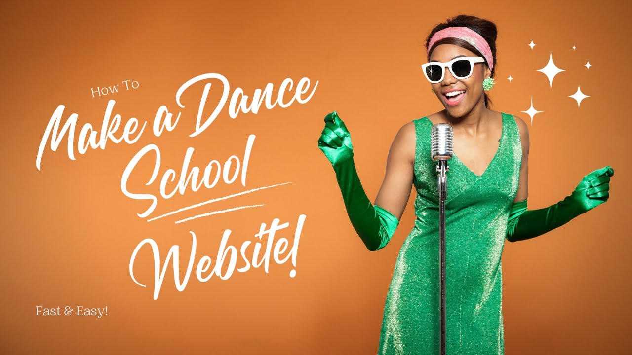 How to Make a Simple Website For a Dance School