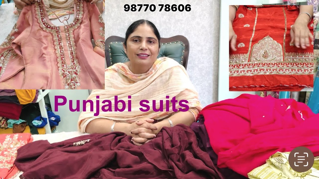 ਪਾਰਟੀ ਵੀਅਰ ਪੰਜਾਬੀ ਸੂਟ Latest ਡਿਜ਼ਾਇਨ  👗👗 //  Latest punjabi suits collection by Punjabi Corner