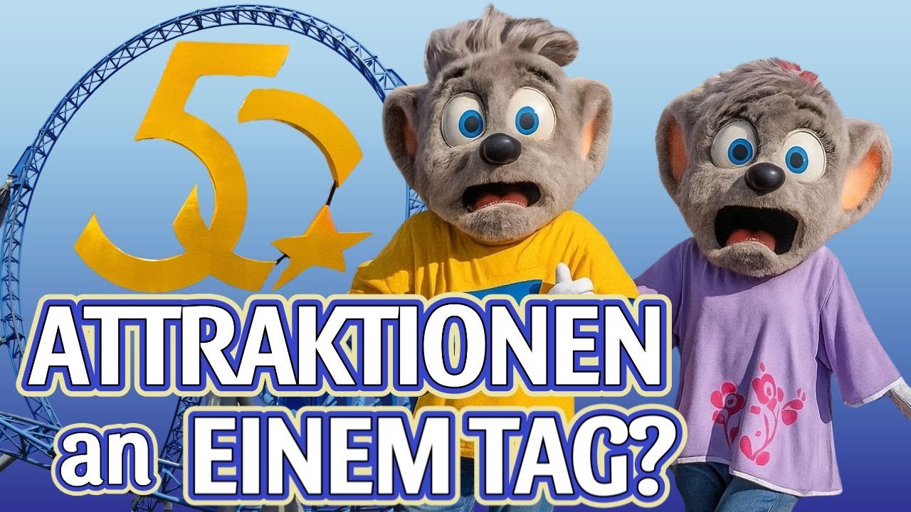 Europa-Park EXTREM: 50 Attraktionen an einem Tag? 🎢 IRRSINN am Geburtstag!