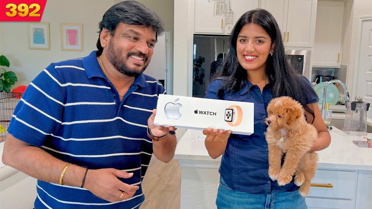 New Apple Watch ⌚️🥰 | VAAS Family | Telugu Vlogs 