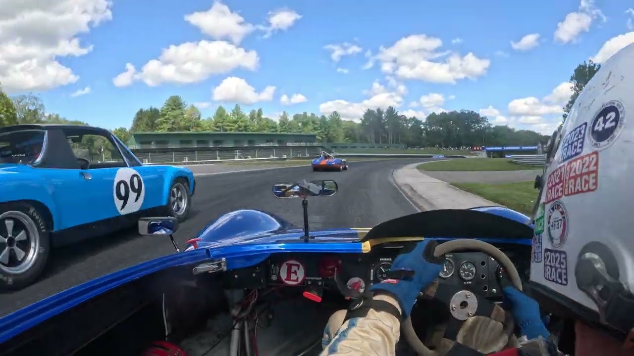 2025 Lime Rock Park Historics Festival - SPINNING '68 Ginetta G16 vs Devon vs Lotus 7