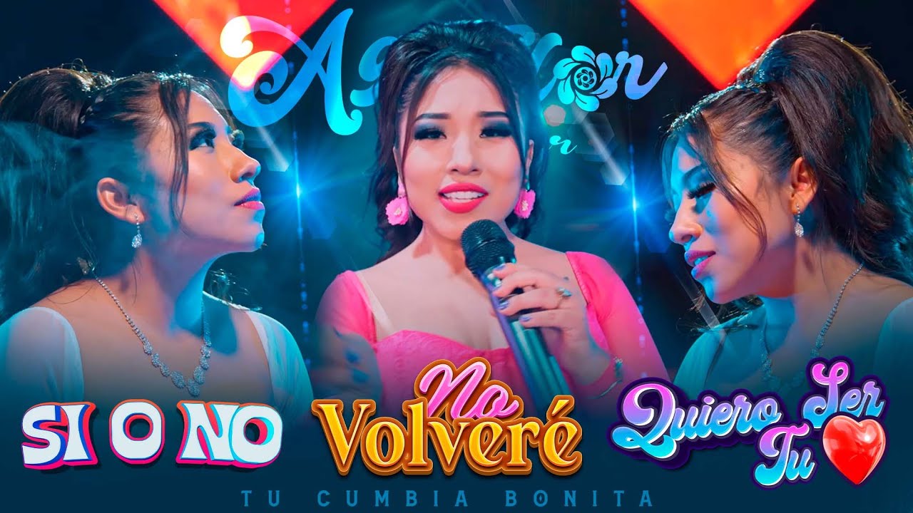 ♫ MiX Si o No / No Volveré / Quiero Ser Tu Corazón - Aguiflor X Amor (En Vivo) Cumbia Sureña 2024 🔥
