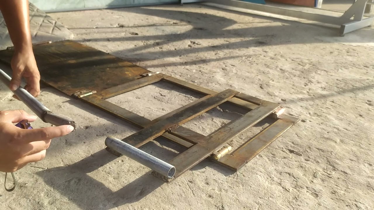 cách làm bàn nâng rửa xe tại nhà, đơn giản dễ làm