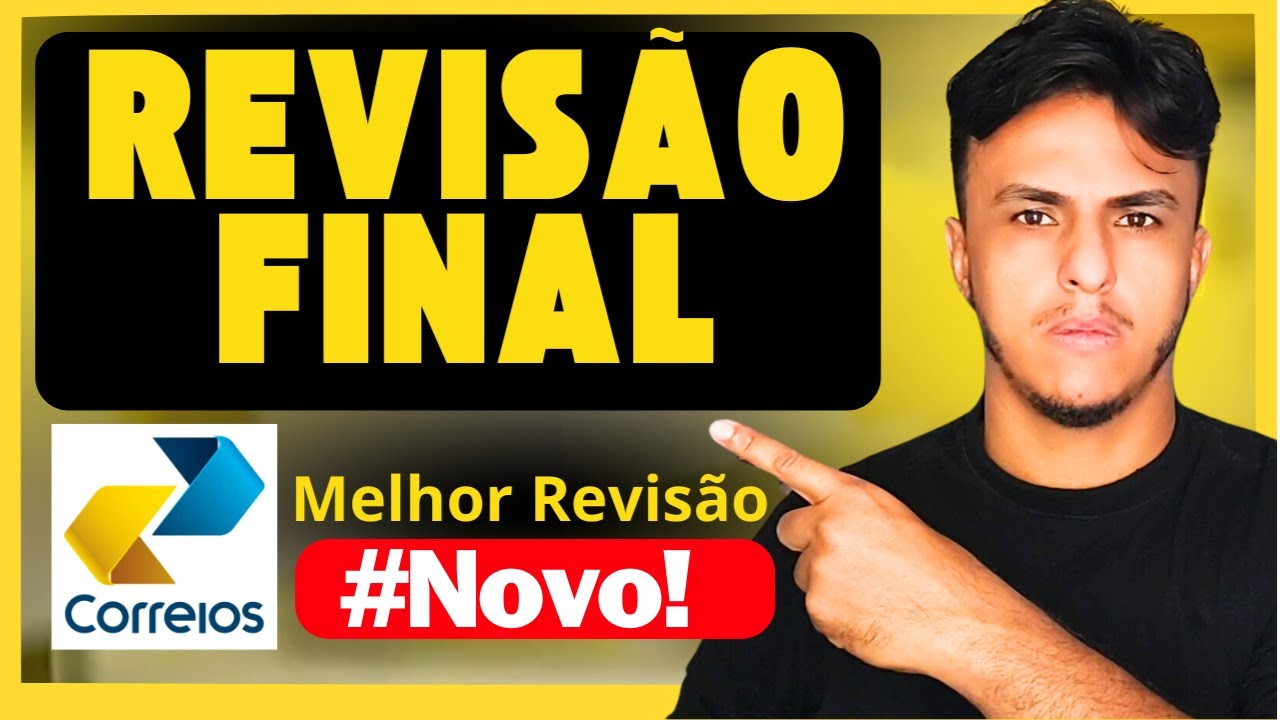 Revisão Final Matemática Concurso Correios -TUDO  | Exercícios Resolvidos | Questões Resolvidas IBFC