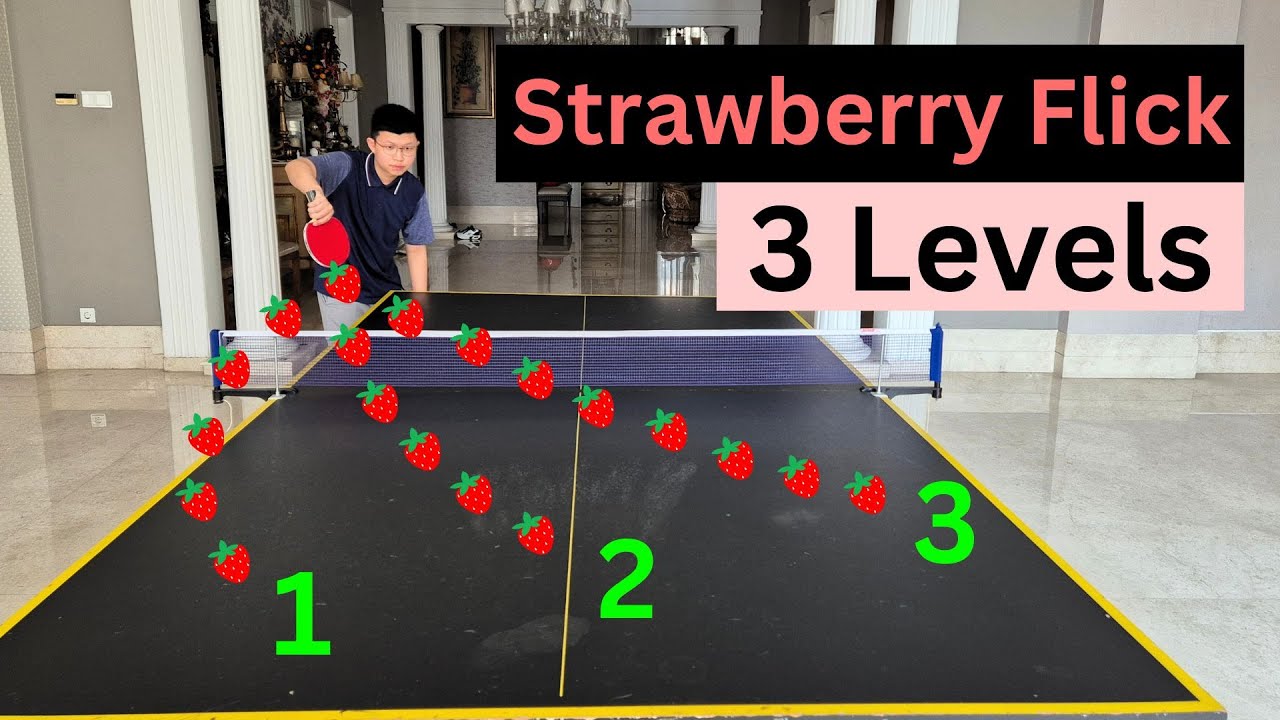 3 Levels of Strawberry Flick!  (Beginner, Intermediate, Advanced)