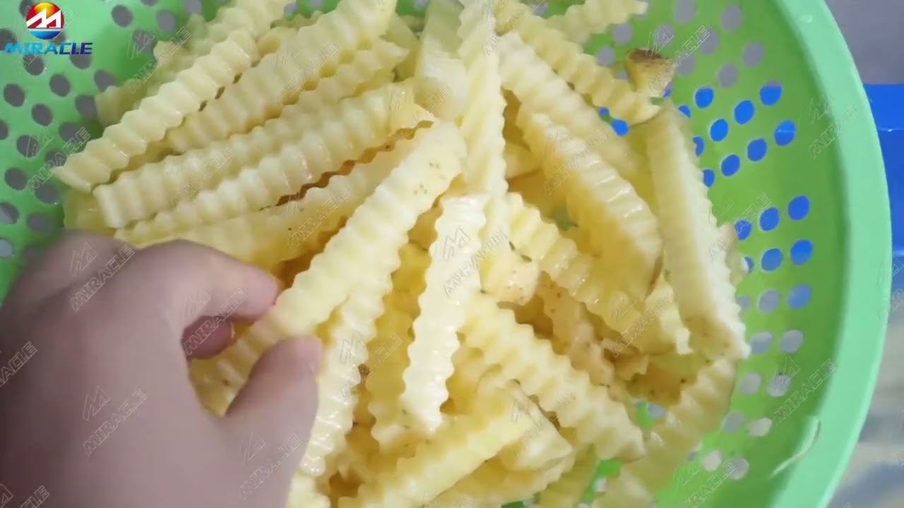 Commercial Wavy Chips & Crinkle Fries Cutting Machine French Fries Cutter for Sale