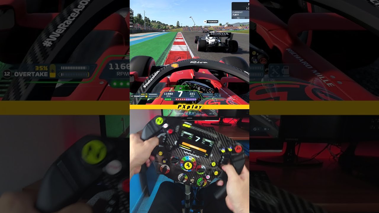 The real thing 🔥 - F1 2021 - Ferrari SF1000 wheel Add-On