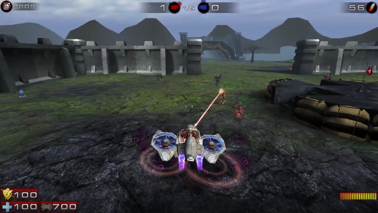 Unreal Tournament 2004 GamePlay | VCTF | 2026-02-13 | Battle Front | Right