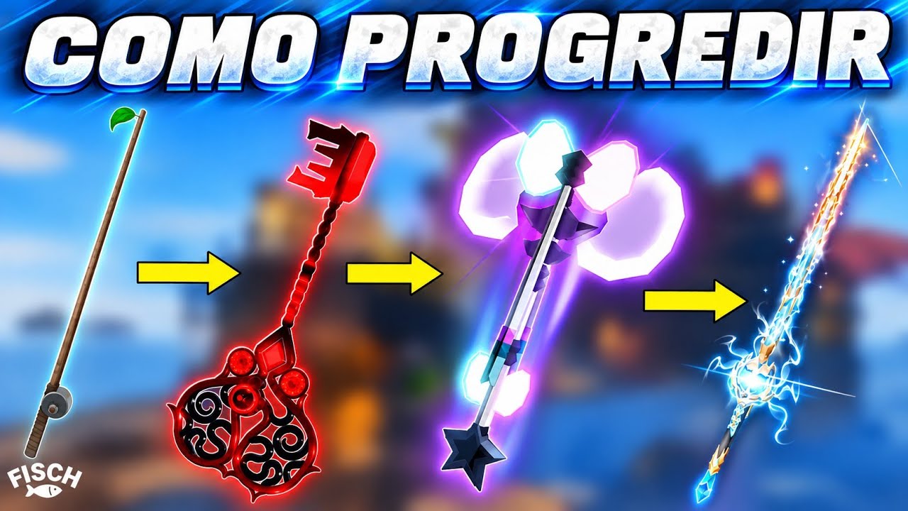 📖 [ATUALIZADO] GUIA PROGRESS&Atilde;O DE VARAS NO FISCH - ROBLOX 