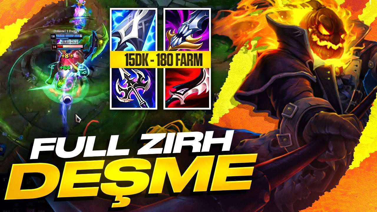 Tek tepikle yerle bir eden zırh deşme Hecarim