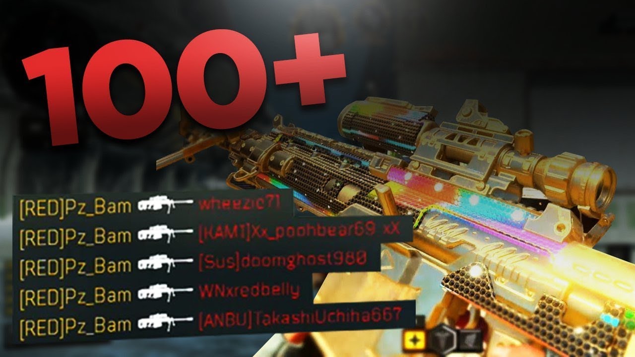 What 100+ DAYS of SNIPING looks like in BLACK OPS 4...