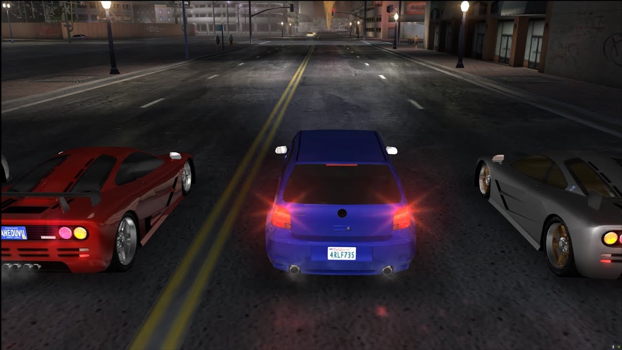 MIDNIGHT CLUB 3 GAMEPLAY 4K 60FPS [PCSX2 1.6.0] | GOLF R32 X F1 LM