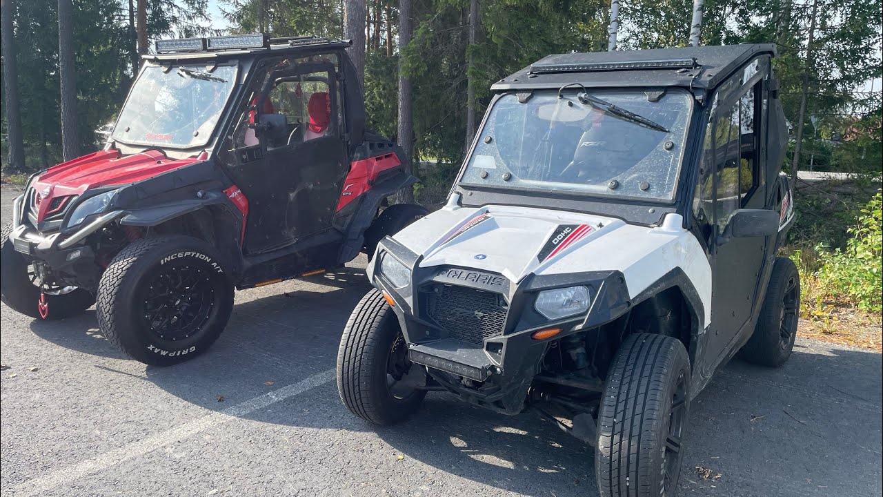 Startin vaihto Polaris RZR 570 