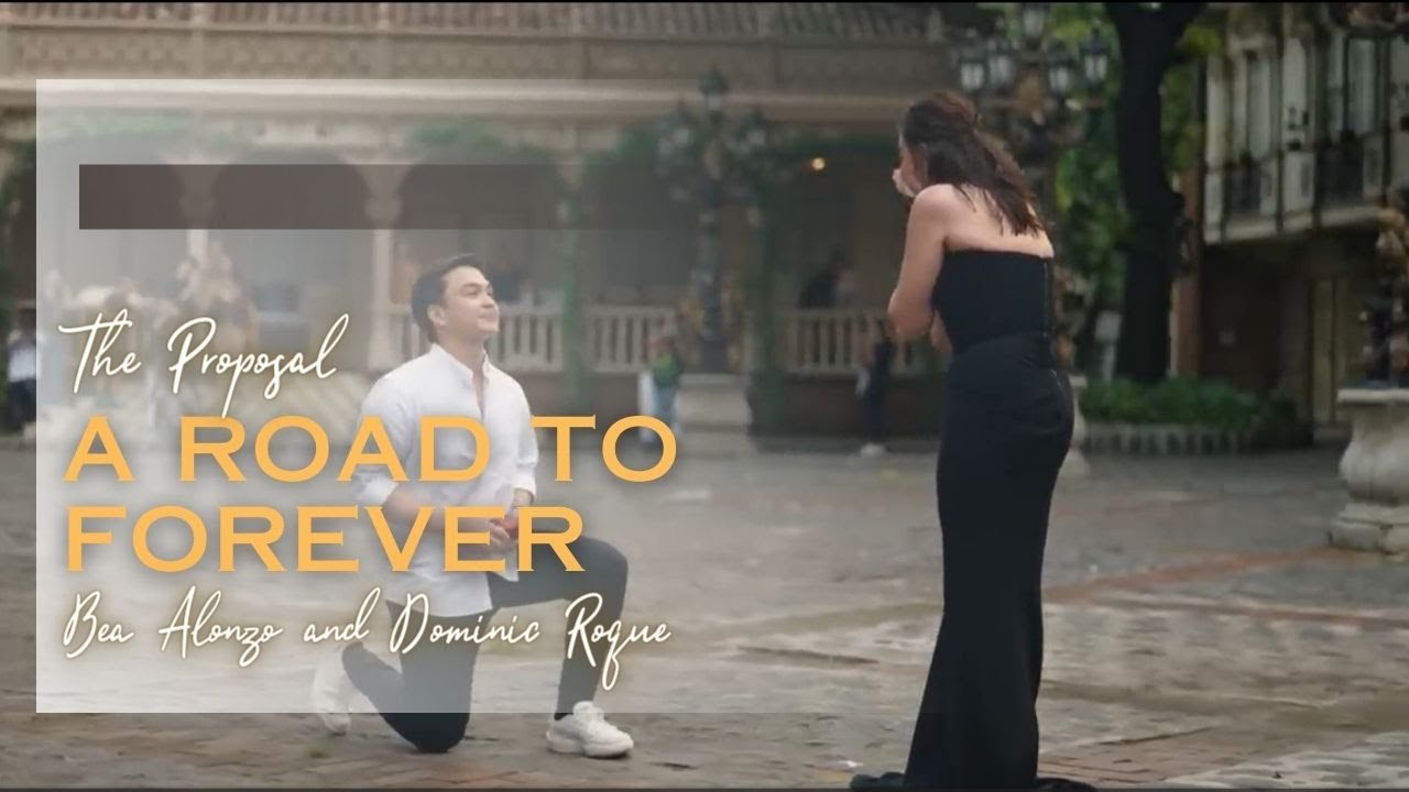 THE PROPOSAL: BEA ALONZO AND DOMINIC ROQUE #beaalonzo #domroque #beadom #proposal #engagement