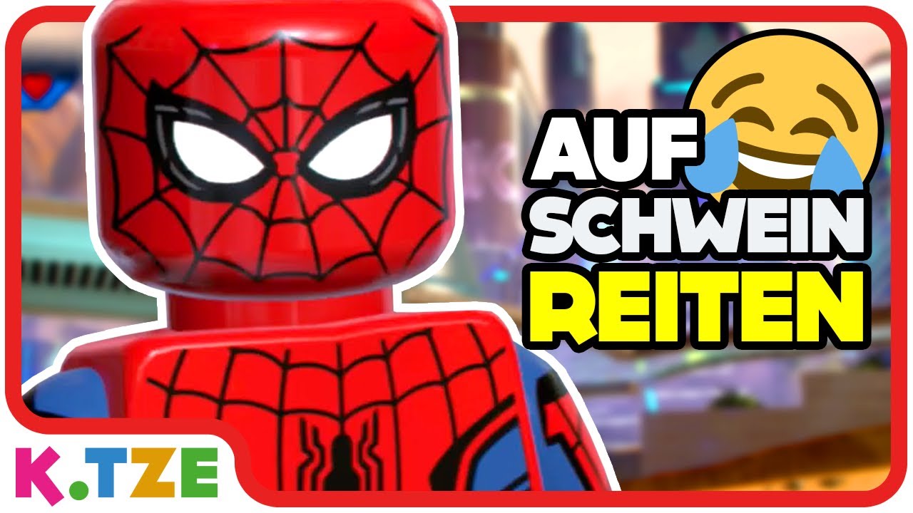 Spiderman will das Schwein 🐷😂 Lego Spiderman Filme für Kinder