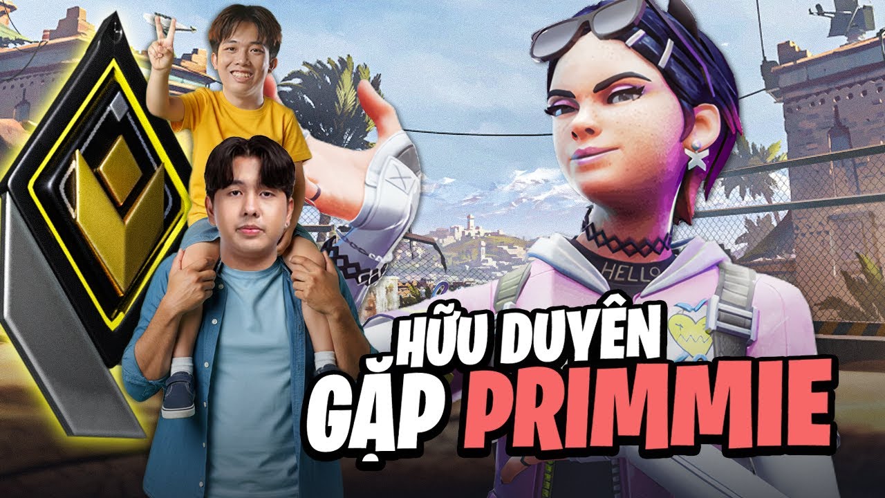 TÔI CÙNG PRIMMIE ĐÁNH BẠI TOP 2 RADIANT !!!